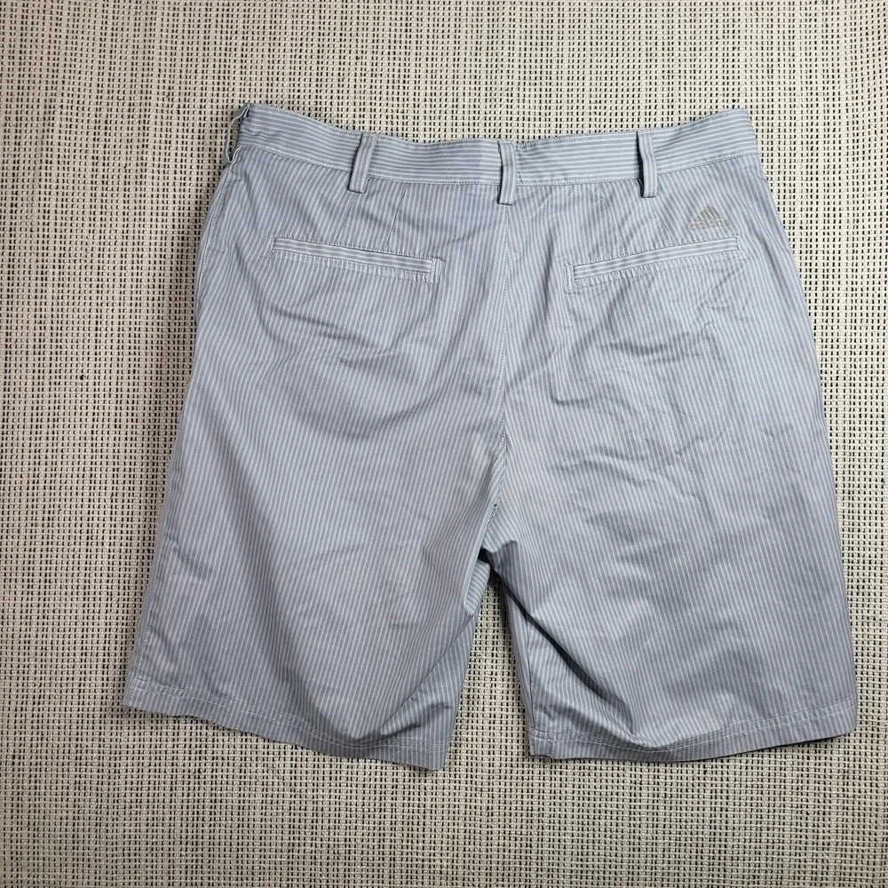 Adidas Shorts Mens 34 Golf Performance Lightweight Summer Active Athletic Stripe